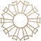 Ekena Millwork Augustus Wood Fretwork Pierced Ceiling Medallion, Red Oak, 28"OD x 9 7/8"ID x 3/8"T CMWP28X28X0375AURO - alternate 1